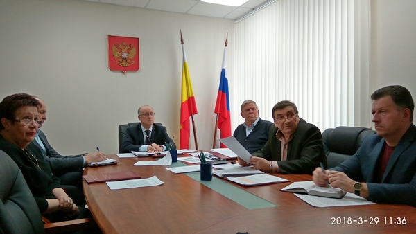 29 марта 2018 года состоялось  заседание Коллегии Контрольно-счетной палаты Рязанской области